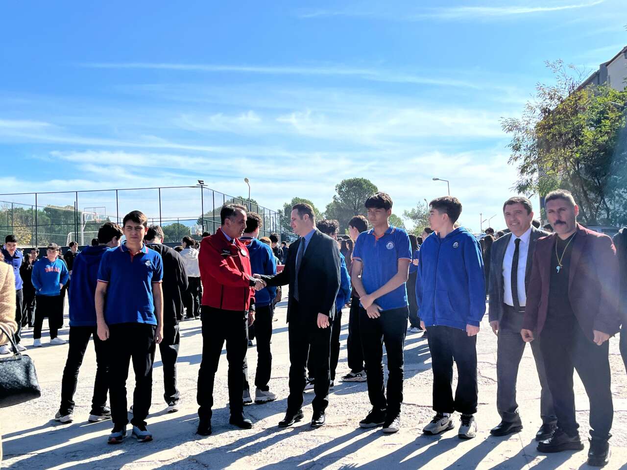 Menteşe’de Okulda Yangın Tatbikatı: Arama Kurtarma Köpeği De Görev Aldı 1